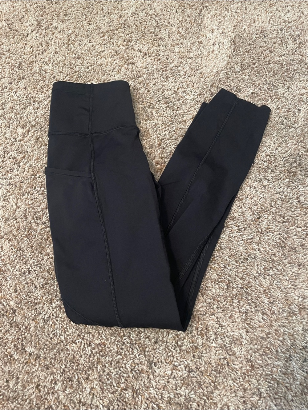 Lululemon Black High-Waist Leggings Size 0